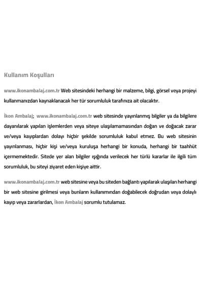 Kullanım Koşulları